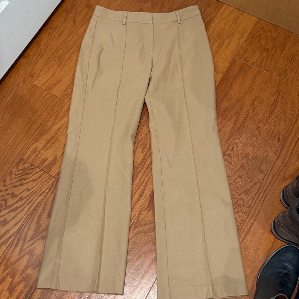 DREW Tan Dress Pants | Size 4 | Made in USA | Classic Work Trousers